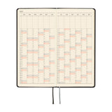 Hobonichi Techo Weeks - Paper Series: Black Argyle