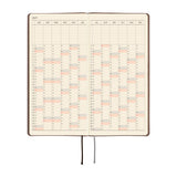 Hobonichi Techo Weeks - Smooth: Café au Lait