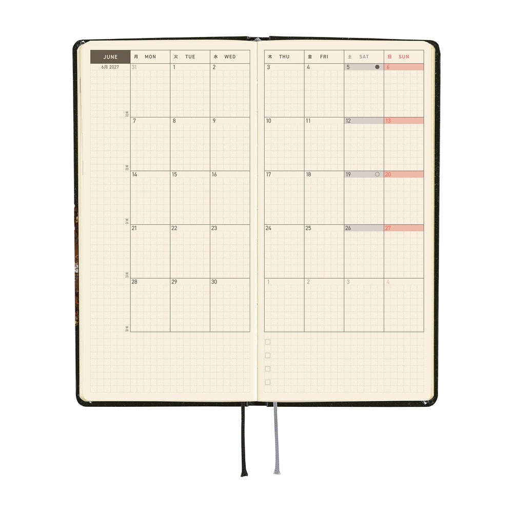 Hobonichi Techo Weeks - tanakadaisuke: Starlight