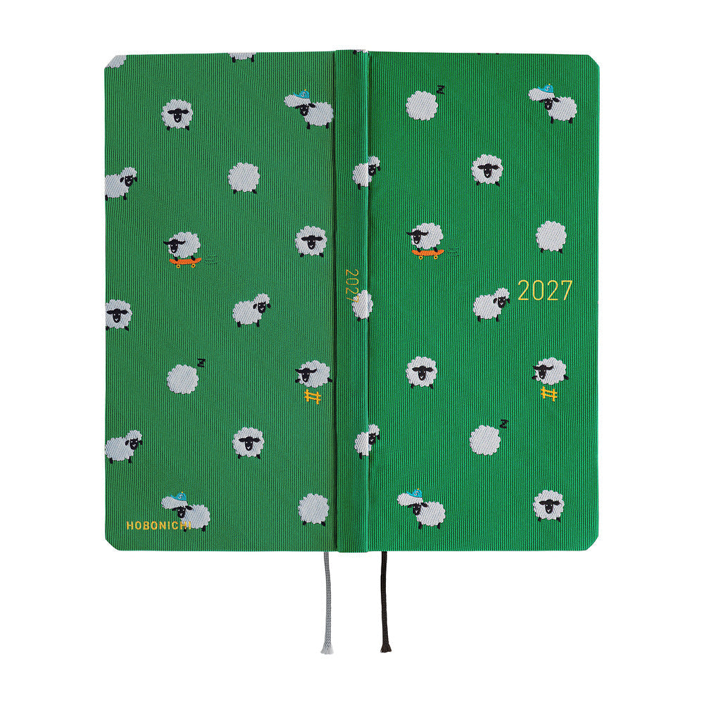 Hobonichi Techo Weeks - Bow & Tie: Sheep Sheep Sheep