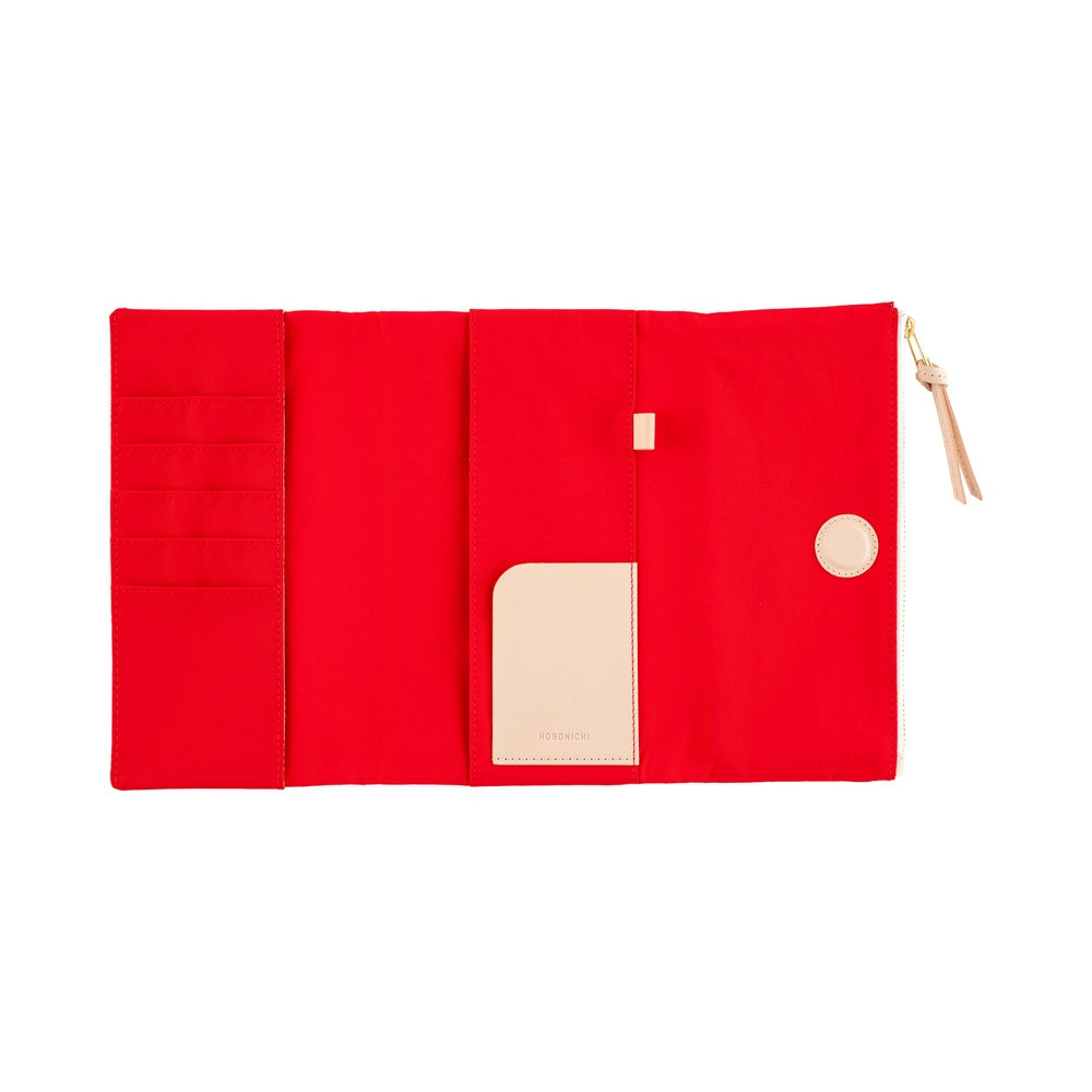 Hobonichi Techo Weeks Cover - Tragen: Red