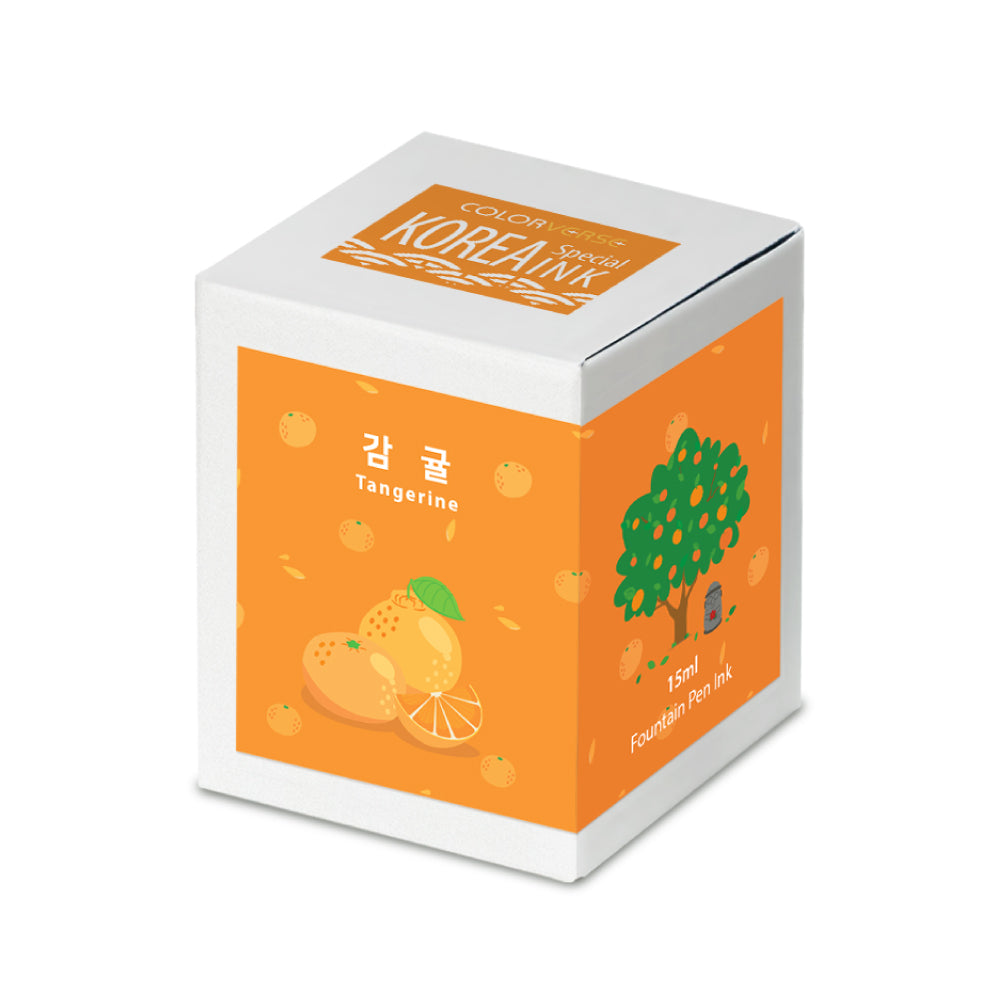 Colorverse 15ml Korea Special Bottled Ink - Tangerine