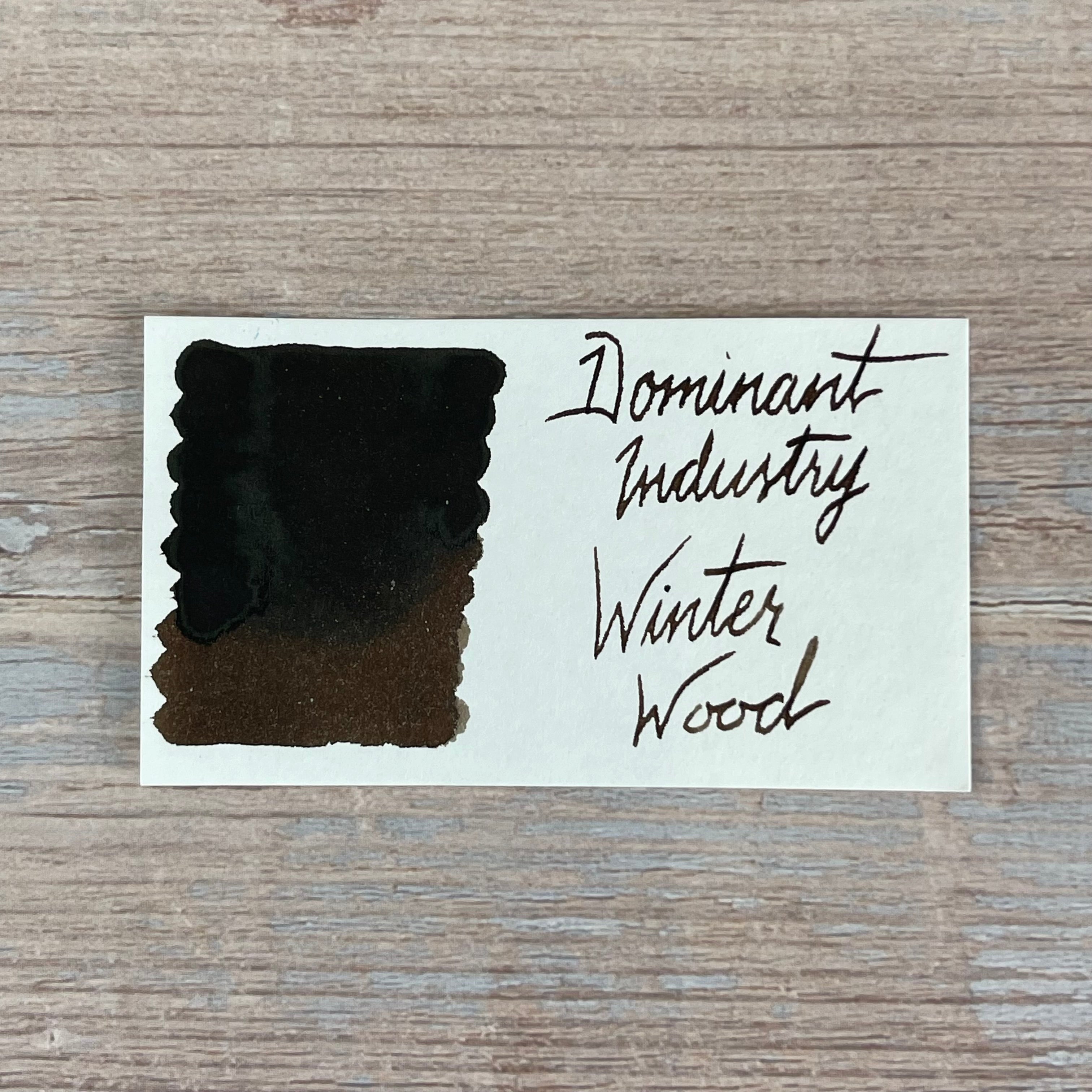 Dominant Industry Winter Wood - 25ml Bottled Ink – Atlas Stationers