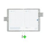 Hobonichi Techo A6 Original Planner Set - Makoto Matsubayashi: Silver Flowers