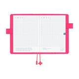 Hobonichi Techo A5 Cousin Planner Set - Makoto Matsubayashi: Pink Flowers