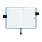 Hobonichi Techo A5 Cousin Planner Set - Colors: Black x Clear Blue (April Start)