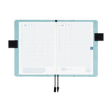Hobonichi Techo A5 Cousin Planner Set - Colors: Black x Clear Blue