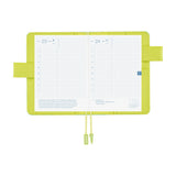 Hobonichi Techo A6 Original Planner Set - Colors: Aqua Lime