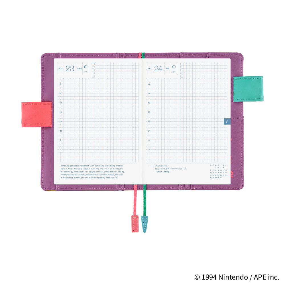 Hobonichi Techo A6 Original Planner Set - MOTHER: Mr. Saturn (It’s Great)