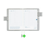 Hobonichi Techo A6 Original Planner Set - Makoto Matsubayashi: Silver Flowers (April Start)