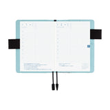 Hobonichi Techo A6 Original Planner Set - Colors: Black x Clear Blue