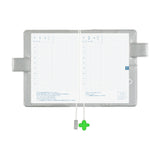 Hobonichi Techo A6 Original Planner Set - Makoto Matsubayashi: Silver Flowers