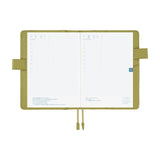 Hobonichi Techo A5 Cousin Planner Set - Leather: Sage Green