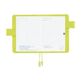 Hobonichi Techo A6 Original Planner Set - Colors: Aqua Lime