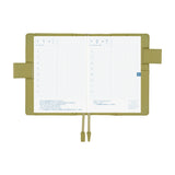 Hobonichi Techo A6 Original Planner Set - Leather: Sage Green