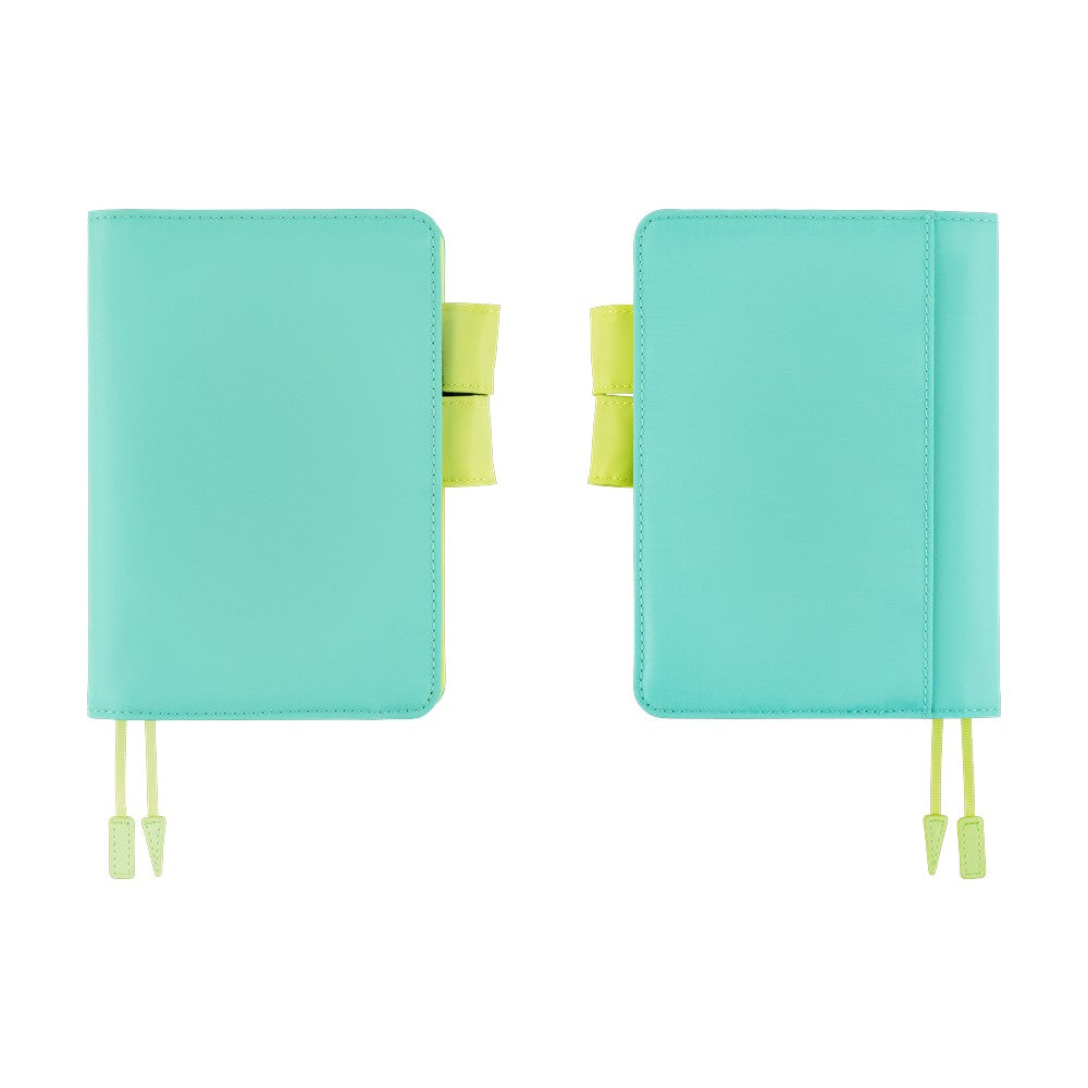Hobonichi Techo A6 Original Planner Set - Colors: Aqua Lime