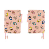Hobonichi Techo A6 Original Planner Set - Candy Stripper: Random Dog & Cat (Pink)