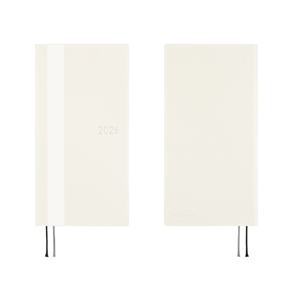 Hobonichi Techo Weeks - White Line: Ivory (April Start)