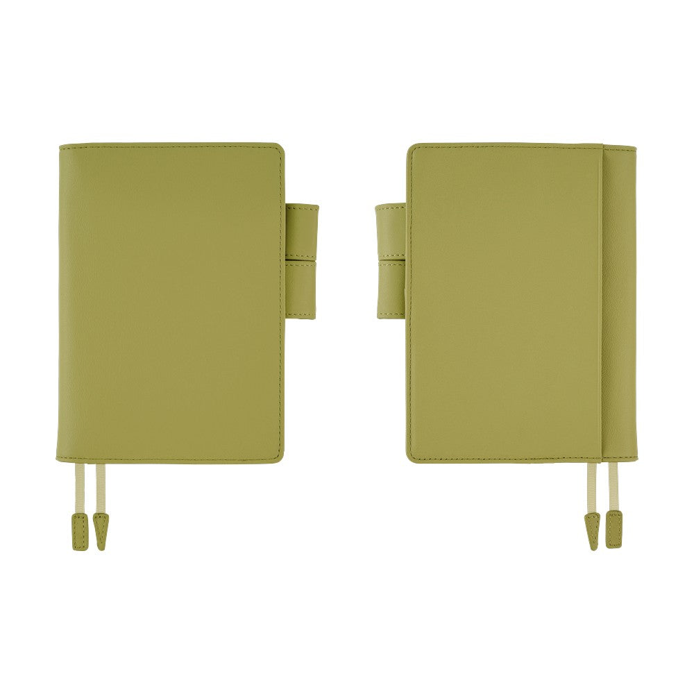 Hobonichi Techo A6 Original Planner Set - Leather: Sage Green
