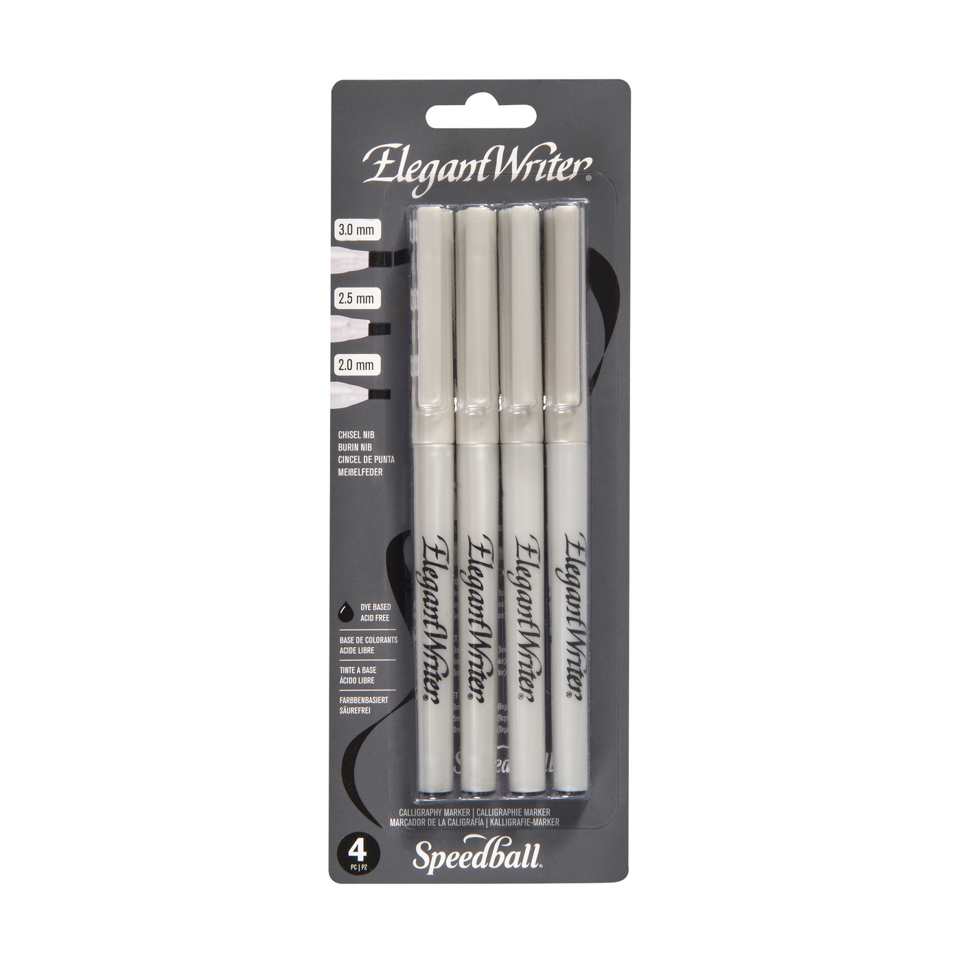 Speedball Elegant Writer Marker 4 Pen Set