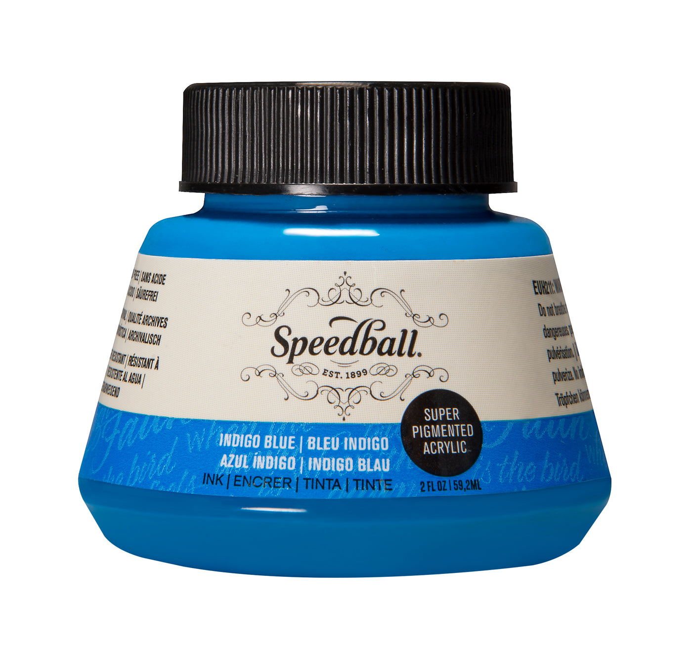 Speedball Super Pigmented Acrylic Indigo Blue - 2 oz Ink
