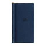 Letts Legacy Slim Pocket Address Book - Navy | Atlas Stationers.