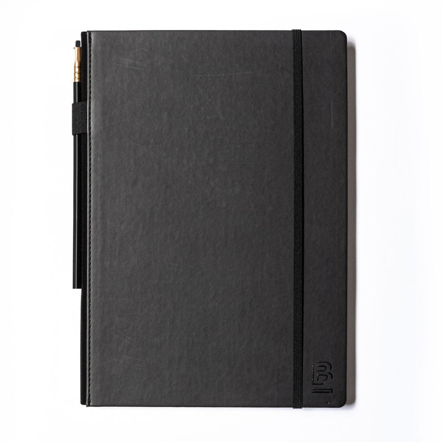 Blackwing Large Slate Notebook - Black Cover - Plain | Atlas Stationers.