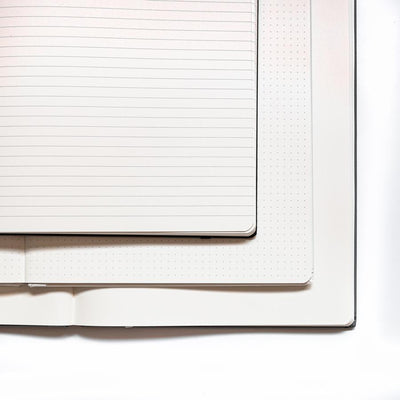 Blackwing Medium Slate Notebook - Black Cover - Plain | Atlas Stationers.