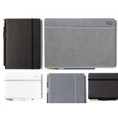 Blackwing Large Slate Notebook - Black Cover - Ruled | Atlas Stationers.