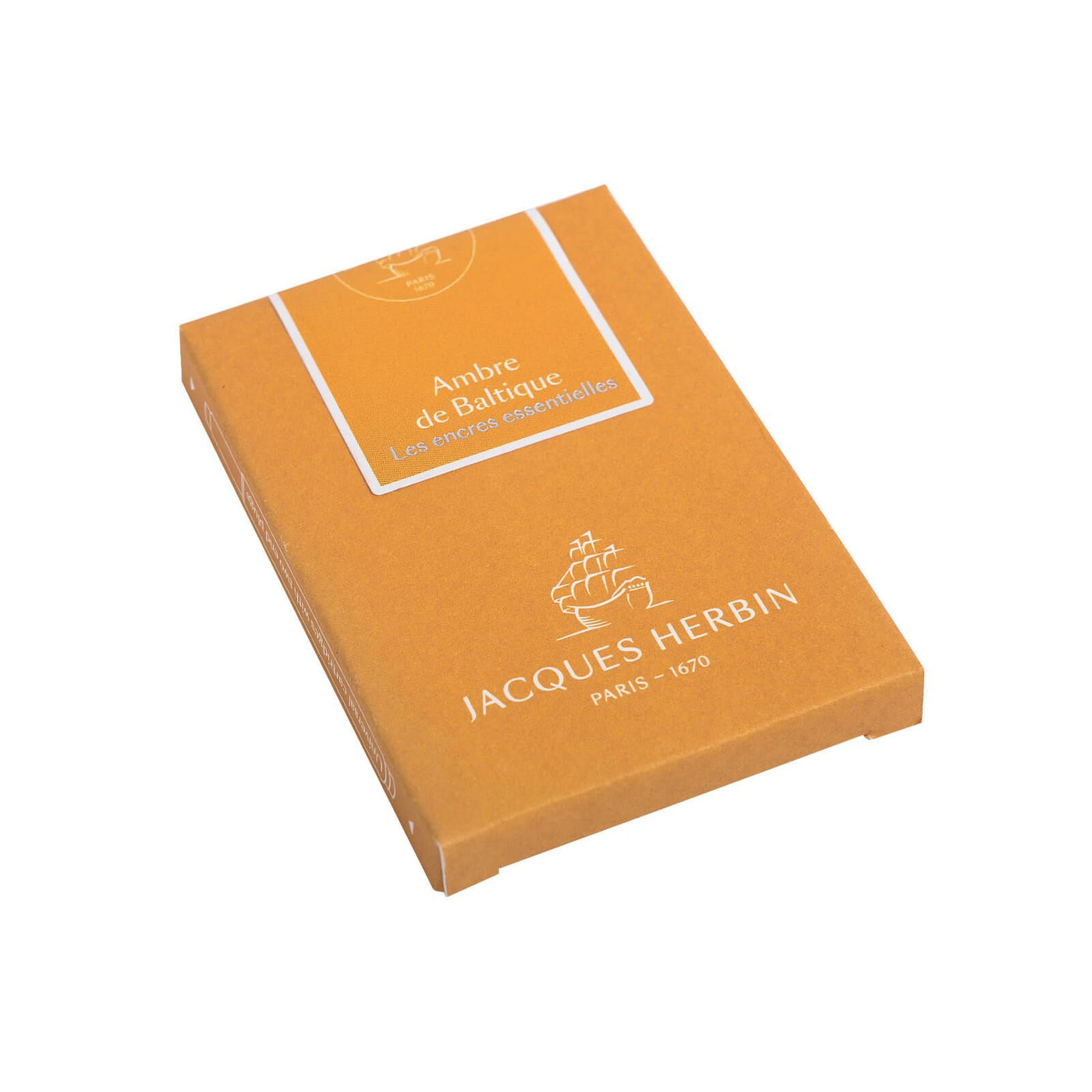Jacques Herbin Essential - Ambre De Baltique - Ink Cartridges | Atlas Stationers.