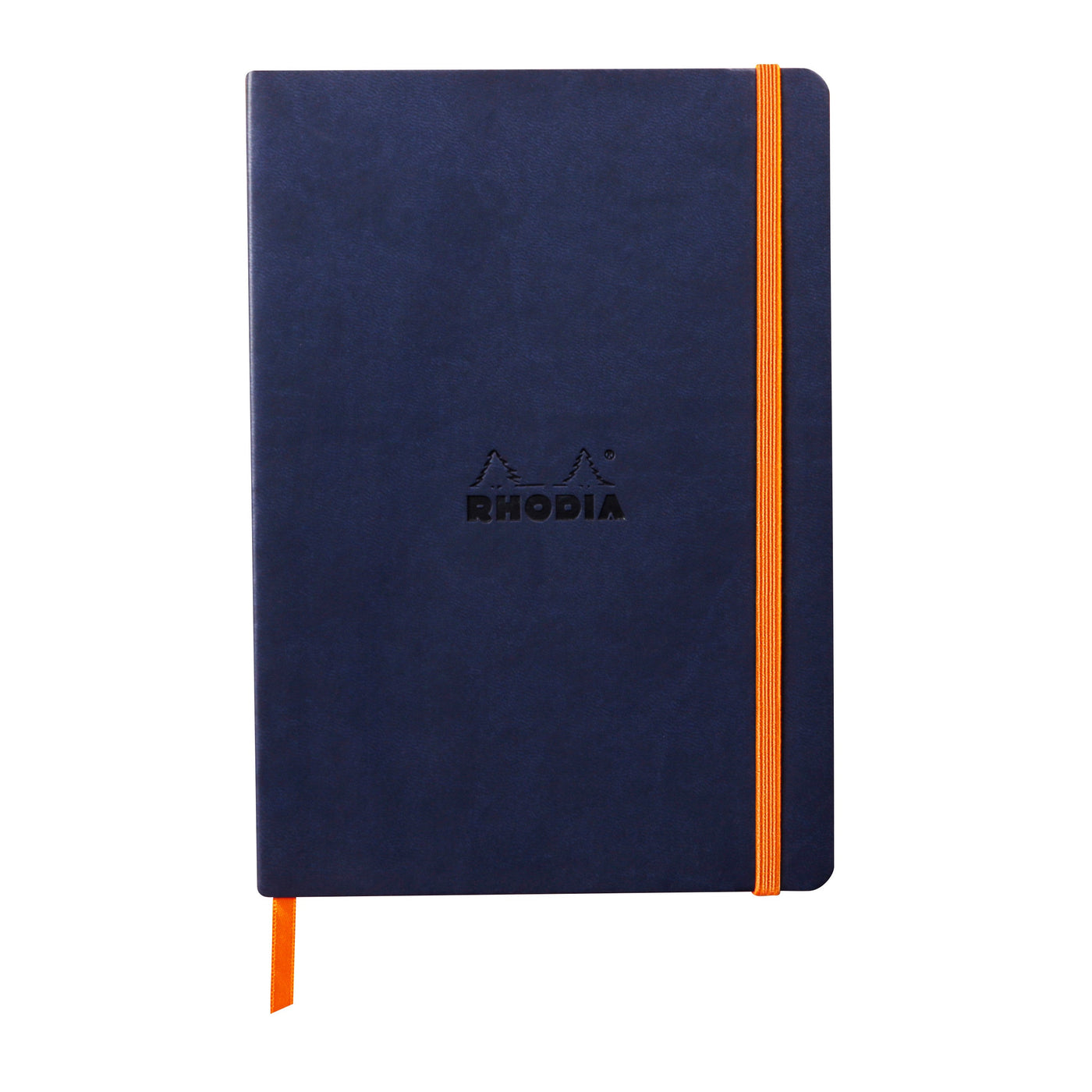 Rhodia Rhodiarama Soft Cover A5 Notebook - Ruled - Midnight | Atlas Stationers.