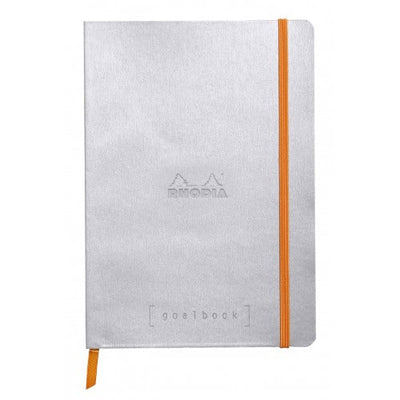 Rhodia Softcover Goalbook - Silver | Atlas Stationers.