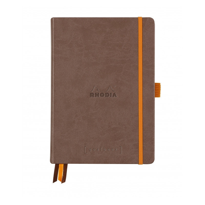 Rhodia Hardcover Goalbook - Chocolate | Atlas Stationers.