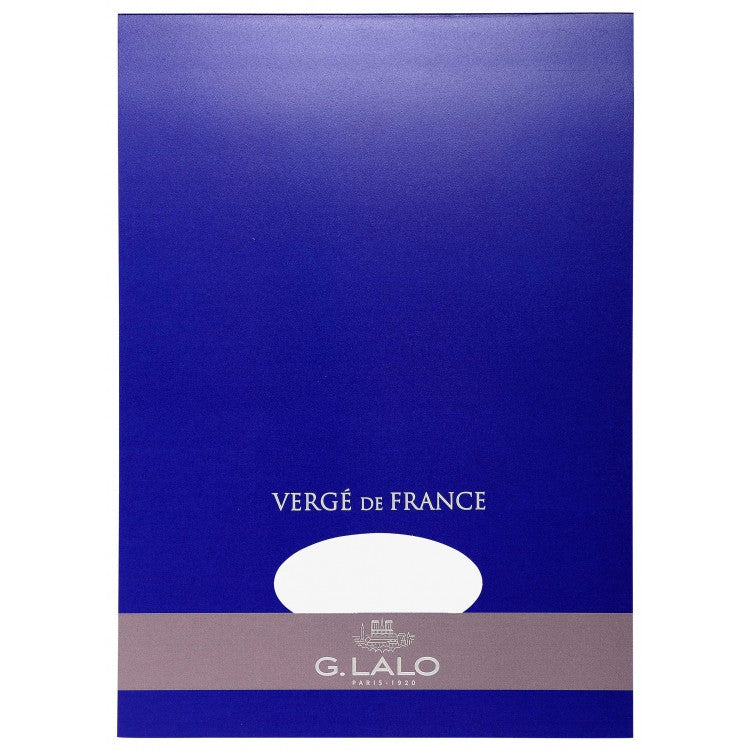 G. Lalo "Verge de France" Tablet, White, 50 Sheets, 8 1/4" x 11 3/4" | Atlas Stationers.