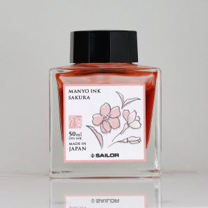 Sailor Manyo - Sakura - 50ml Bottled Ink | Atlas Stationers.
