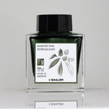 Sailor Manyo - Shirakashi - 50ml Bottled Ink | Atlas Stationers.