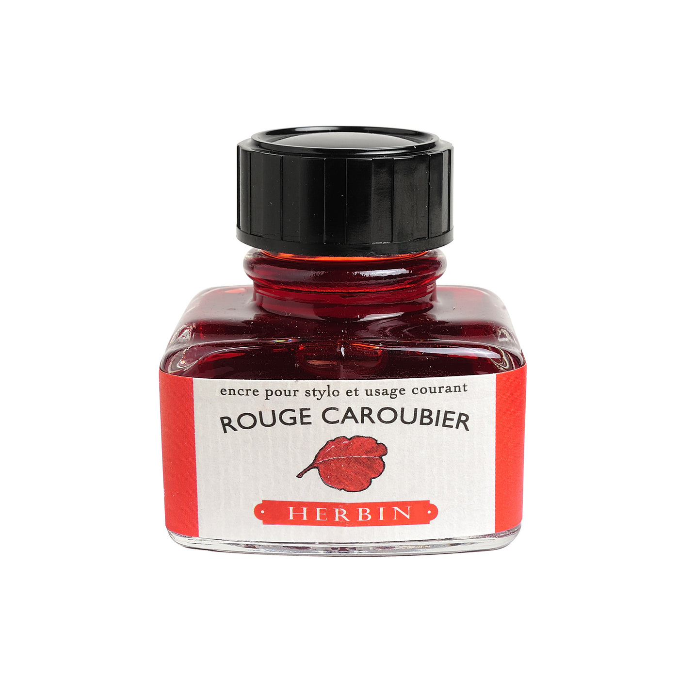 Herbin Ink - Rouge Caroubier - 30ml Bottled Ink | Atlas Stationers.