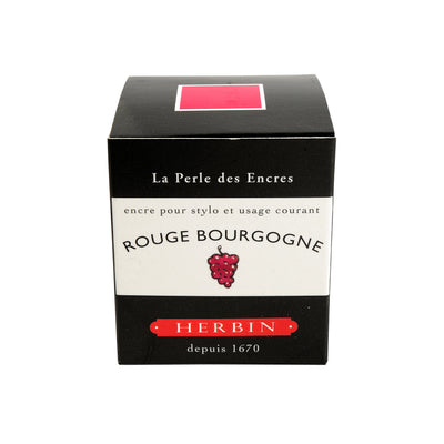 Herbin Ink - Rouge Bourgogne - 30ml Bottled Ink | Atlas Stationers.