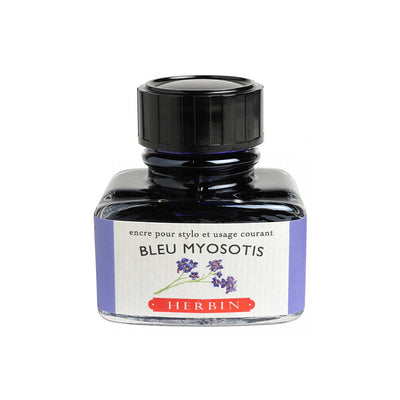 Herbin Ink - Bleu Myosotis - 30ml Bottled Ink | Atlas Stationers.