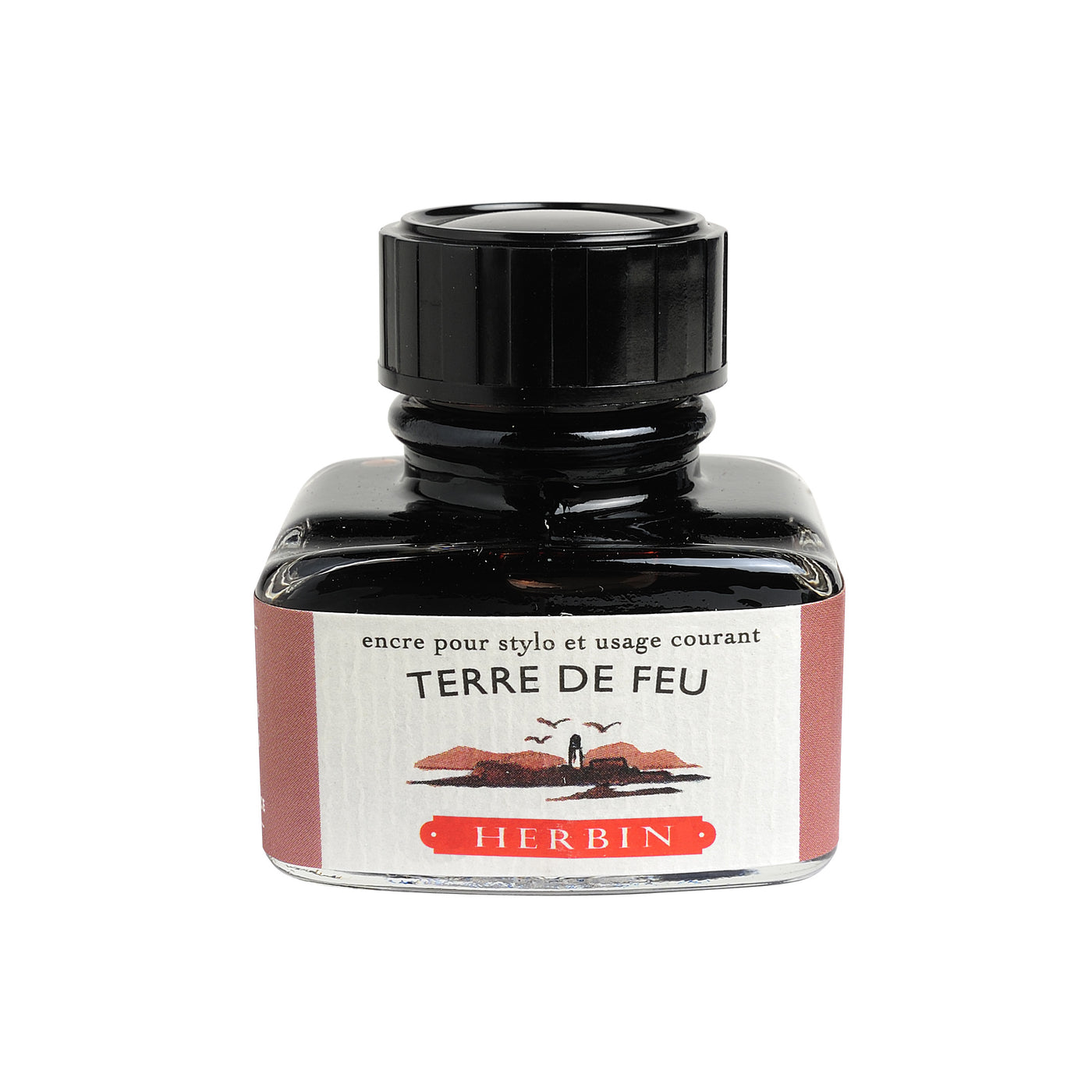 Herbin Ink - Terre de Feu - 30ml Bottled Ink | Atlas Stationers.