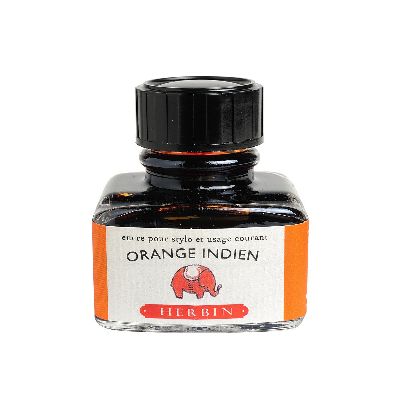 Herbin Ink - Orange Indien - 30ml Bottled Ink | Atlas Stationers.