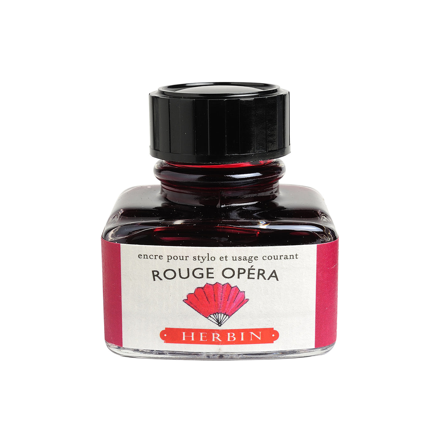 Herbin Ink - Rouge Opera - 30ml Bottled Ink | Atlas Stationers.