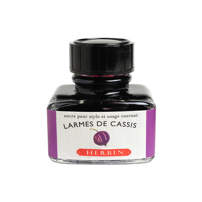Herbin Ink - Larmes de Cassis - 30ml Bottled Ink | Atlas Stationers.