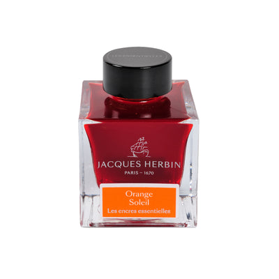 Jacques Herbin Essential - Orange Soleil - 50ml Bottled Ink | Atlas Stationers.