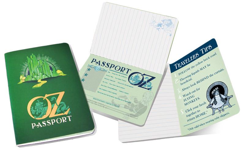 Oz Passport Notebook | Atlas Stationers.