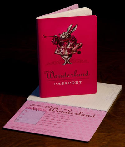 Wonderland Passport Notebook | Atlas Stationers.
