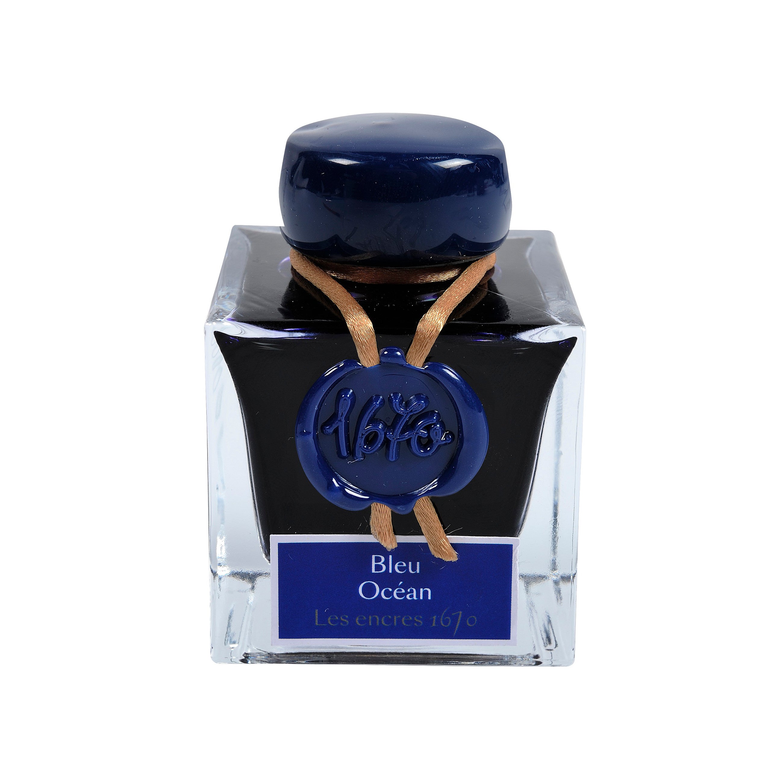 Jacques Herbin 1670 Ink - Blue Ocean - 50ml Bottled Ink – Atlas