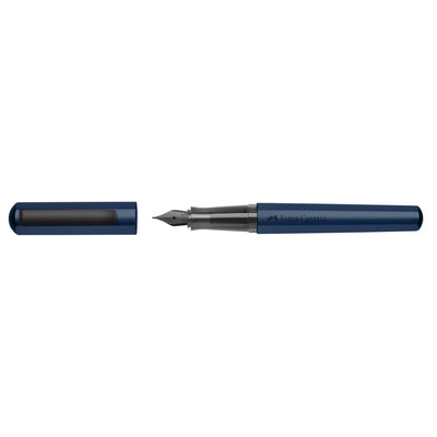 Faber-Castell HEXO Fountain Pen - Blue | Atlas Stationers.