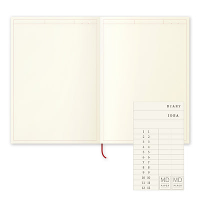 Midori MD Notebook Journal - Frame - A5 | Atlas Stationers.