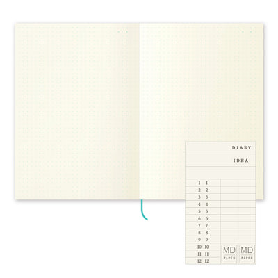 Midori MD Notebook Journal - Dot Grid - A5 | Atlas Stationers.
